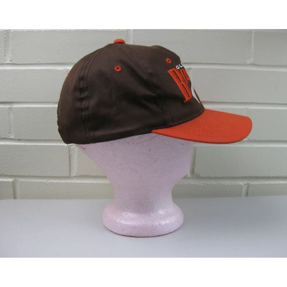 Vintage 90s Cleveland Browns Snapback Hat Cap NFL Desmond Bryant Autograph